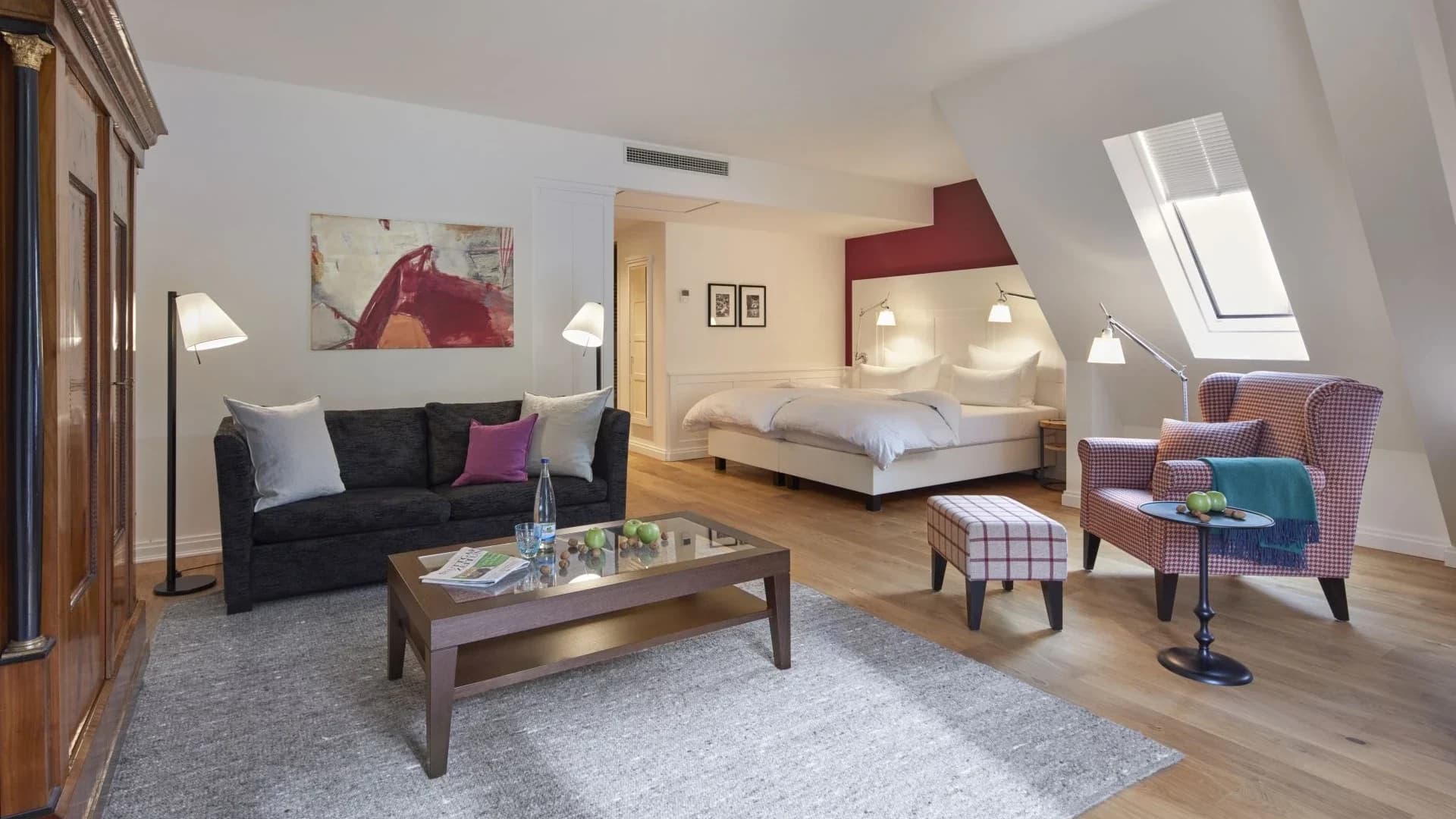 Wohnbereich der Junior Suite