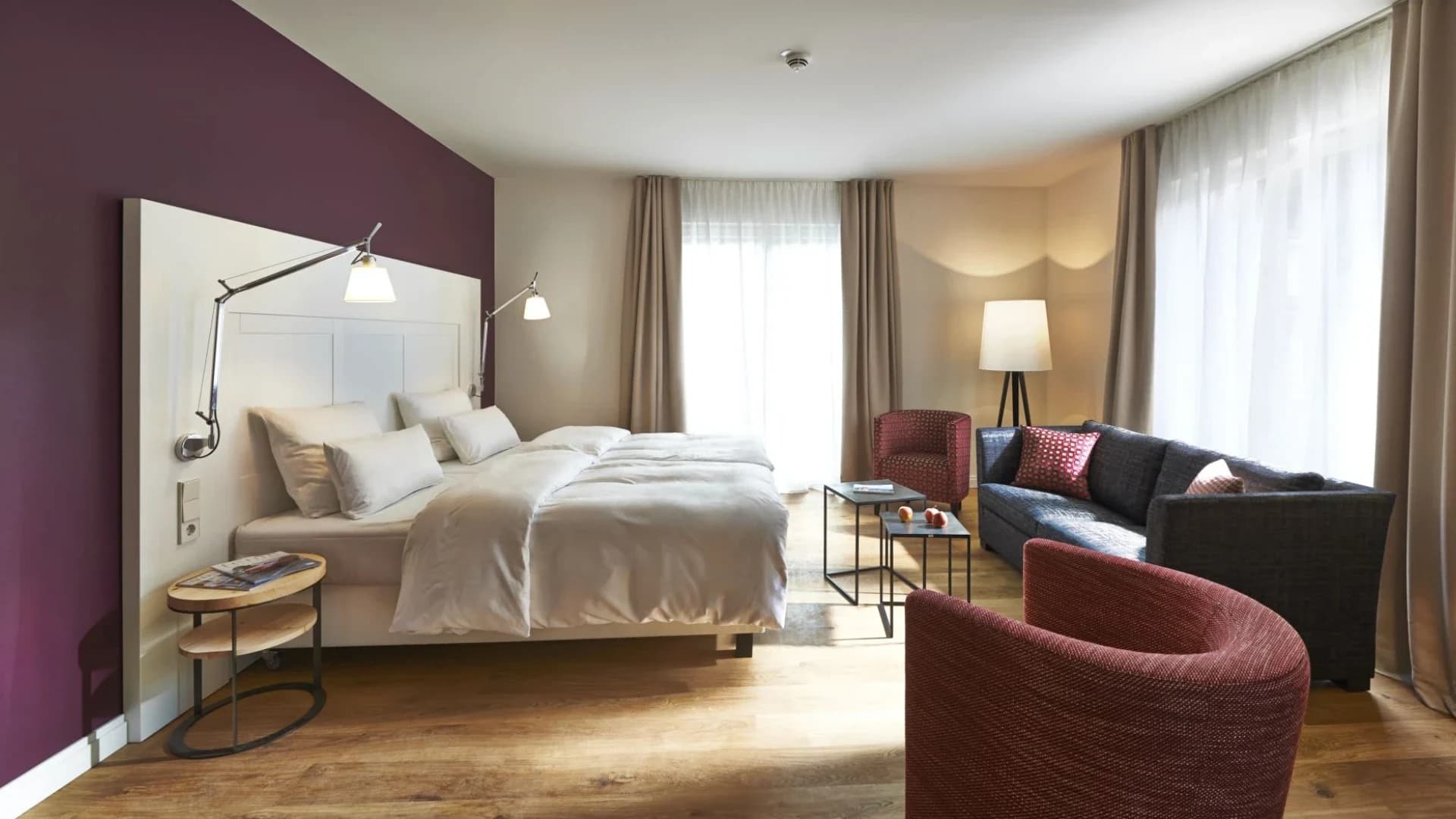 Schlafbereich im Klassik Premium Zimmer