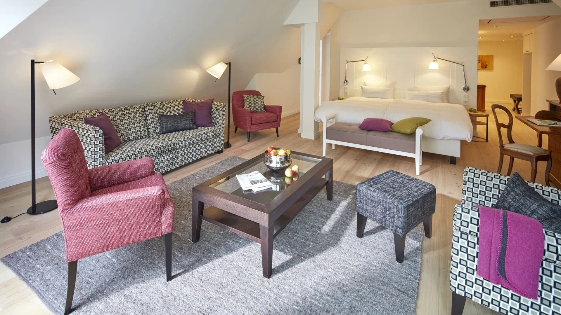 Blick in die Suite