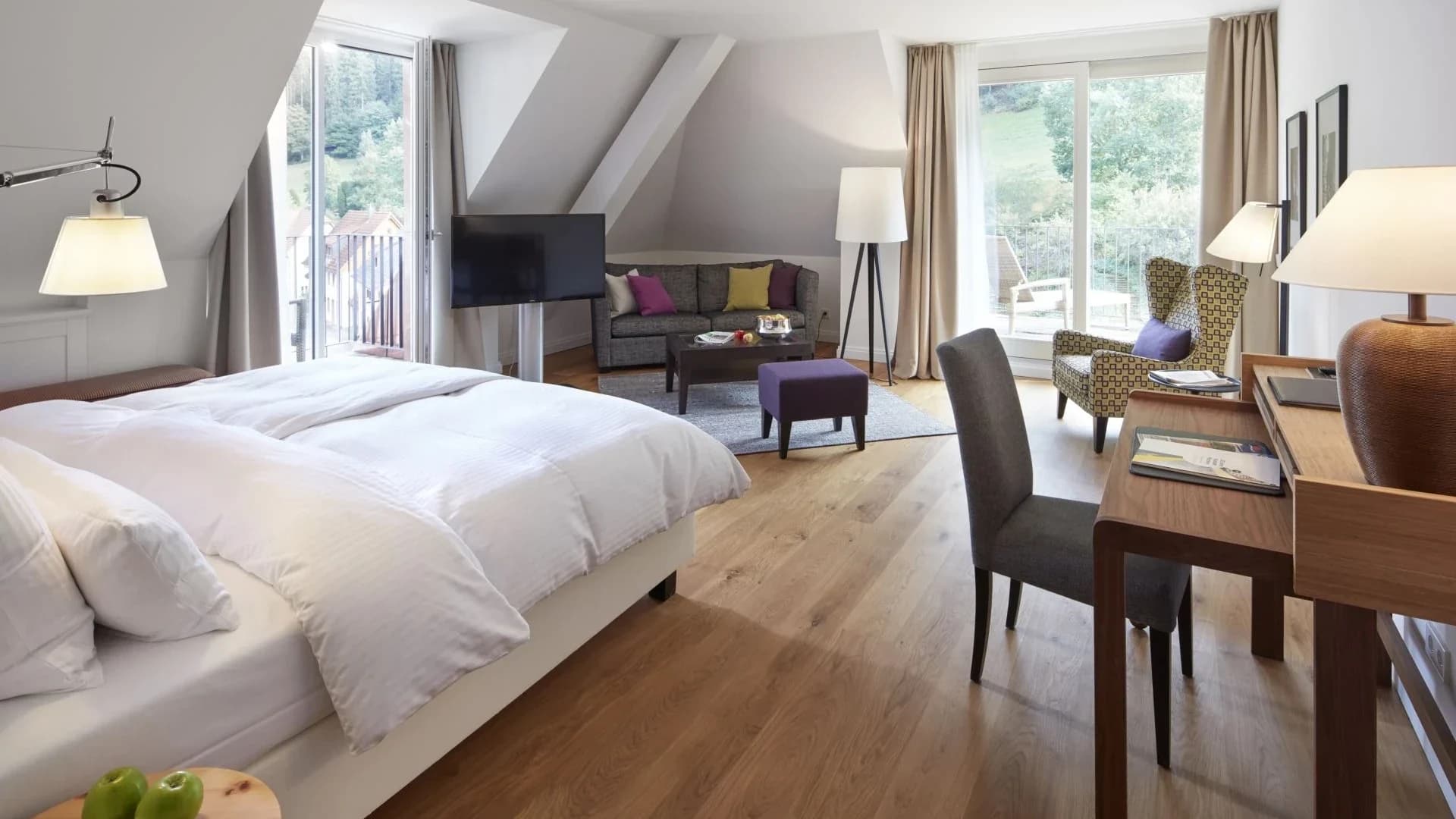 Balkon der Suite